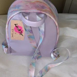 Betsey Johnson | Bags | Betsey Johnson Light Purple Backpack 